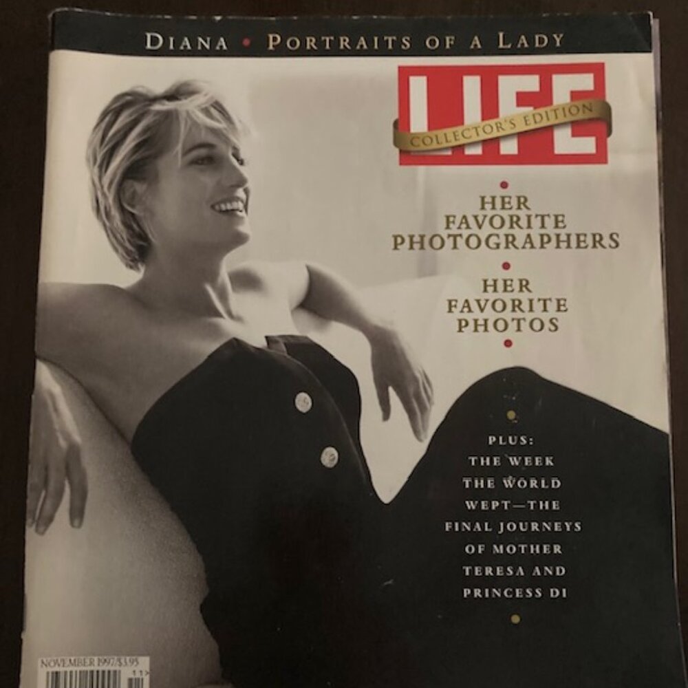 Bundle of 4 Vintage Magazines (1996-1997) featuring Diana, Princess of Wales